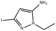 1-ethyl-3-iodo-1H-pyrazol-5-amine Structure
