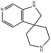 Spiro[piperidine-4,3′-[3H]pyrrolo[2,3-c]pyridine], 1′,2′-dihydro- Struktur