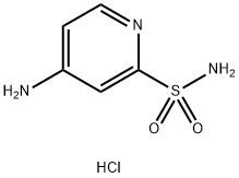 2-Pyridinesulfonamide, 4-amino-, hydrochloride (1:1) Struktur