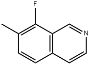 Isoquinoline, 8-fluoro-7-methyl- 结构式