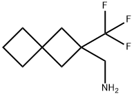 [2-(TRIFLUOROMETHYL)SPIRO[3.3]HEPTAN-2-YL]METHANAMINE 结构式