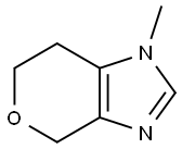 1-methyl-1H,4H,6H,7H-pyrano[3,4-d]imidazole,2172599-51-6,结构式
