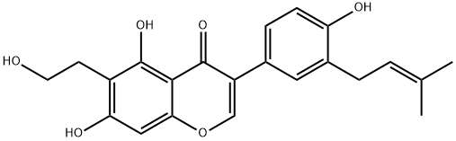 Derrisisoflavone J Structure