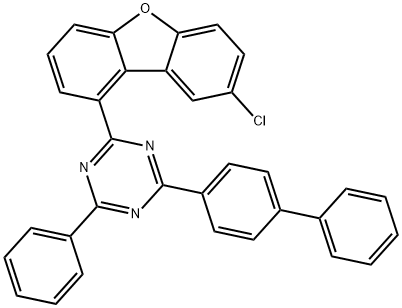 1,3,5-triazine, 2-[1,1-biphenyl]-4-yl-4-(8-chloro-1-dibenzof