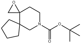 1-氧杂-10-氮杂螺并叔丁基[2.0.44.43]十二烷-10-羧酸酯, 2179070-03-0, 结构式