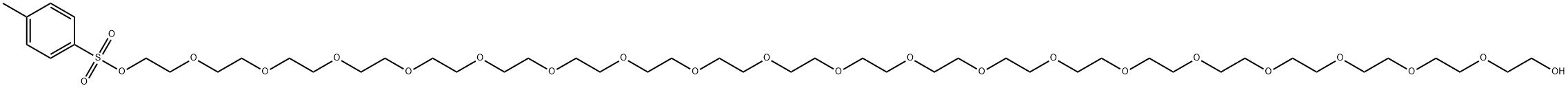 PEG21-Tos Structure