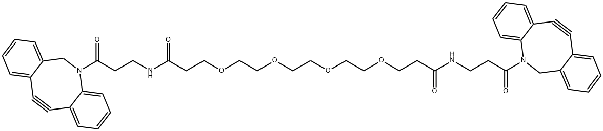 DBCO-PEG4-DBCO Structure