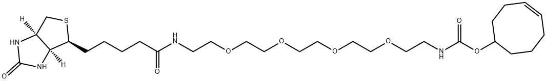生物素-PEG4-TCO, 2183440-30-2, 结构式