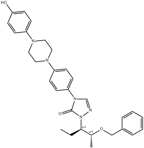 泊沙康唑杂质6, 2185472-85-7, 结构式