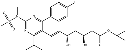 Rosuvastatin  isomer-10 Struktur