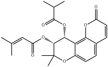 4′-O-Isobutyroylpeguangxienin Struktur