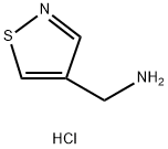 C-异噻唑-4-基甲胺二盐酸盐 结构式