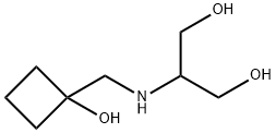 2-(((1-羟基环丁基)甲基)氨基)丙烷-1,3-二醇 结构式