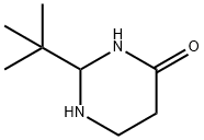 4(1H)-Pyrimidinone, 2-(1,1-dimethylethyl)tetrahydro- Structure