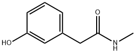 2-(3-羟基苯基)-N-甲基乙酰胺, 220299-54-7, 结构式