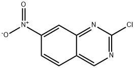 2-氯7-硝基喹唑啉 结构式