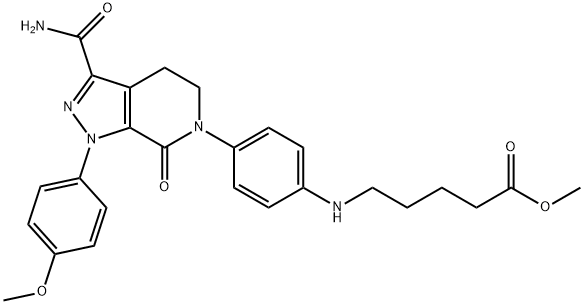 阿哌沙班杂质19, 2203740-09-2, 结构式