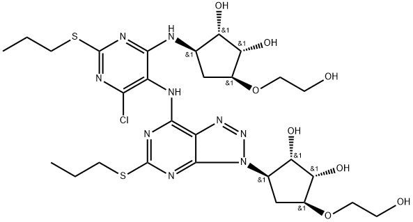 Ticagrelor Related Compound 46, 2205903-73-5, 结构式