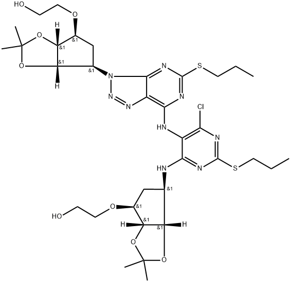 Ticagrelor Related Compound 39 Structure