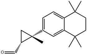 Cyclopropanecarboxaldehyde, 2-methyl-2-(5,6,7,8-tetrahydro-5,5,8,8-tetramethyl-2-naphthalenyl)-, (1R,2S)-|AGN 194204 杂质 5