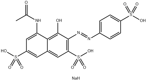 新红 结构式