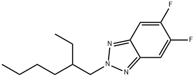 2-(2-乙基己基)-5,6-二氟-2H-苯并[D][1,2,3]三唑, 2211181-64-3, 结构式