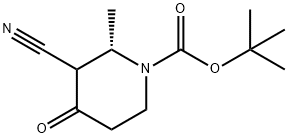 (2S)-3-氰基-2-甲基-4-氧代哌啶-1-羧酸叔丁酯, 2212021-56-0, 结构式