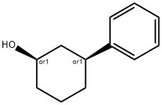 REL-(1S,3R)-3-苯基环己-1-醇,22147-17-7,结构式