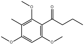 1-butanpne, 1-(2,4,6-trimethoxy-3-methylphenyl Structure