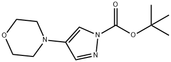 2217673-99-7 1H-Pyrazole-1-carboxylic acid, 4-(4-morpholinyl)-, 1,1-dimethylethyl ester
