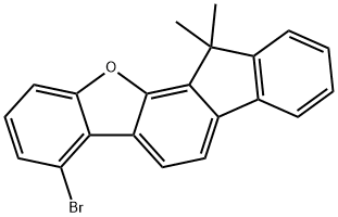 12H-Benzo[b]fluoreno[2,1-d]furan Structure