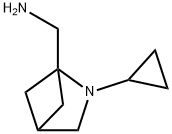 {2-CYCLOPROPYL-2-AZABICYCLO[2.1.1]HEXAN-1-YL}METHANAMINE, 2219376-80-2, 结构式