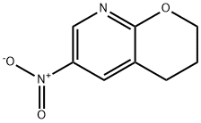 6-Nitro-2H,3H,4H-pyrano[2,3-b]pyridine Structure