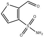 2-formylthiophene-3-sulfonamide 结构式