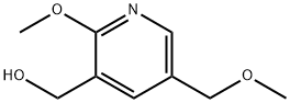 2-methoxy-5-(methoxymethyl)pyridin-3-yl]methanol 结构式