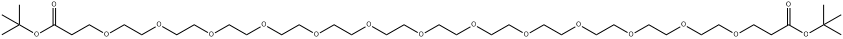 Bis-peg13-t-butyl ester Struktur