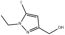 (1-ethyl-5-iodo-1H-pyrazol-3-yl)methanol Structure