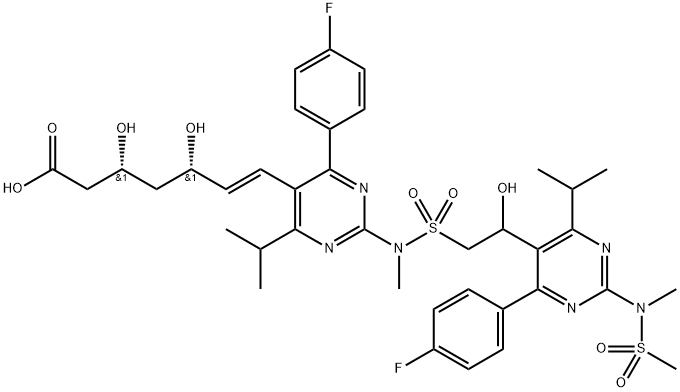 Rosuvastatin Impurity 89 Structure