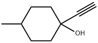 Cyclohexanol, 1-ethynyl-4-methyl- 化学構造式