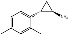 trans-2-(2，4-dimethylphenyl)cyclopropan-1-amine hydrochloride Struktur
