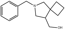 (6-benzyl-6-azaspiro[3.4]octan-8-yl)methanol 结构式