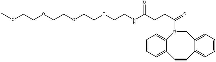 m-PEG4-DBCO Struktur