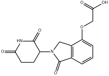 Acetic acid, 2-[[2-(2,6-dioxo-3-piperidinyl)-2,3-dihydro-1-oxo-1H-isoindol-4-yl]oxy]-|2-((2-(2,6-二氧代哌啶-3-基)-1-氧代异吲哚啉-4-基)氧基)乙酸