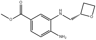 Benzoic acid, 4-amino-3-[[(2S)-2-oxetanylmethyl]amino]-, methyl ester