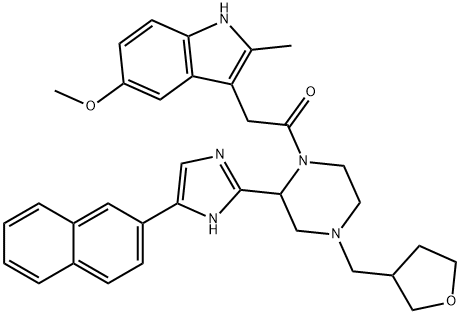Tuberculosis inhibitor 1, 2230810-28-1, 结构式