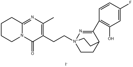 双环利培酮 结构式