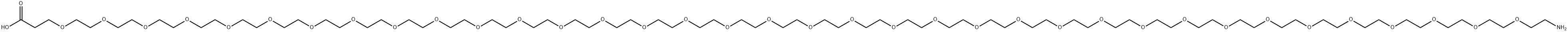 Amino-PEG24-acid Structure