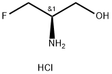 (R)-2-氨基-3-氟丙烷-1-醇盐酸盐 结构式