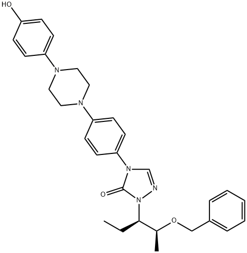 Posaconazole Impurity 36 Structure