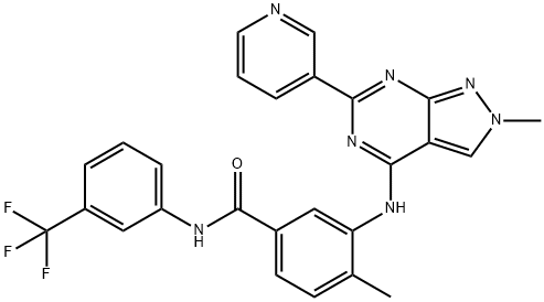 NVP-BHG712 isomer Struktur